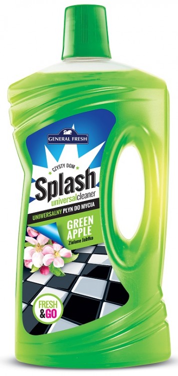 Splash Uni čistič 1l Green Apple Splash Uni čistič 1l Green Apple - Drogerie Čistící prostředky Universální